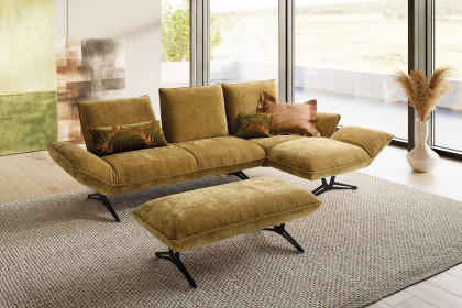 KOINOR Buddy - Eckgarnitur rechts gelb