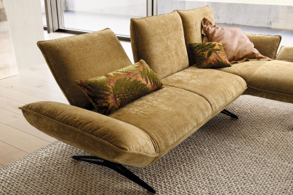 KOINOR Buddy - Eckgarnitur rechts gelb