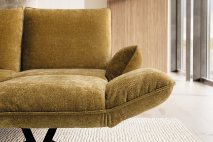 KOINOR Buddy - Eckgarnitur rechts gelb