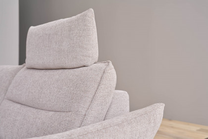 1667 von Himolla - Ecksofa Ausführung links seashell