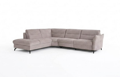 1667 von Himolla - Ecksofa Ausführung links seashell