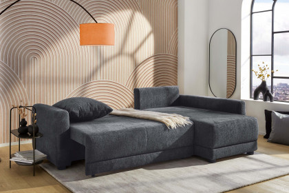 Venezia von Job - Eckgarnitur Variante rechts anthrazit