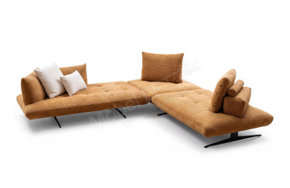 Quebec von Sofaschmiede - Polsterecke mustard