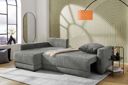 Venezia von Job - Eckcouch Variante links dunkelgrau