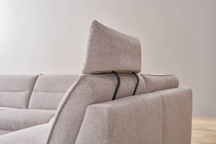 1667 von Himolla - Ecksofa Ausführung rechts seashell