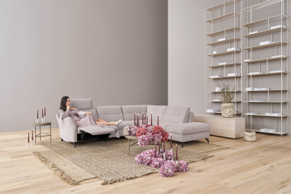 1667 von Himolla - Ecksofa Ausführung rechts seashell