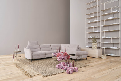 1667 von Himolla - Ecksofa Ausführung rechts seashell