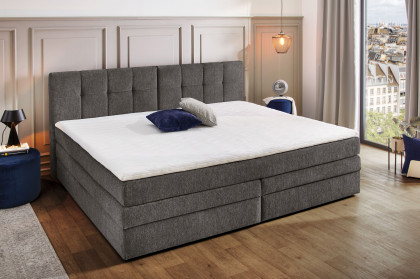 Casa Grande-Dream von Jockenhöfer - Boxspringbett 240 dunkelgrau
