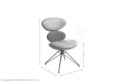KOINOR 1265 - Stuhl mit Stativgestell