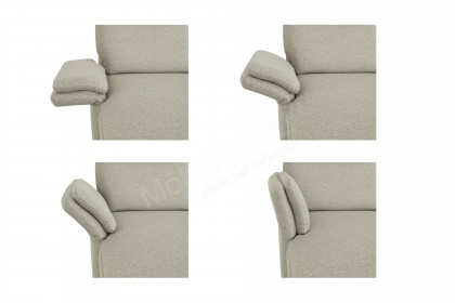 ZE-EM18013 von Zehdenick - Ecksofa ecru