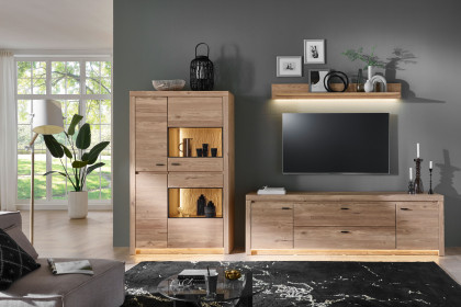 Winston von IDEAL Möbel - Wohnwand in Eiche Gustavson