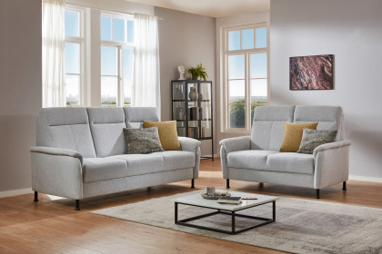 Porto von Dietsch - Sofa-Duo silber