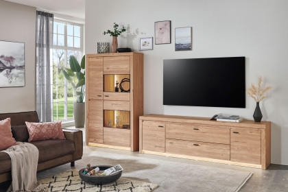 Winston von IDEAL Möbel - Wohnwand 2-teilig, Eiche Gustavson
