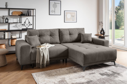 Appassito von Benformato - Ecksofa rechts anthrazit