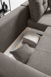 Appassito von Benformato - Ecksofa rechts anthrazit