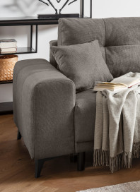 Appassito von Benformato - Ecksofa rechts anthrazit