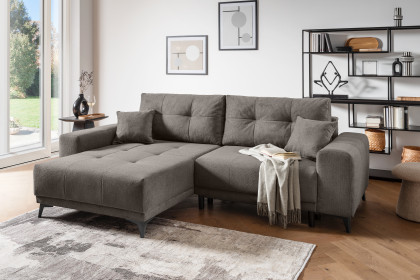 Appassito von Benformato - Ecksofa links anthrazit