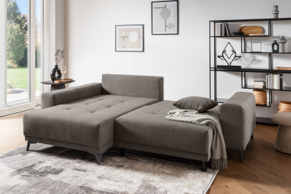 Appassito von Benformato - Ecksofa links anthrazit