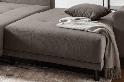 Appassito von Benformato - Ecksofa links anthrazit