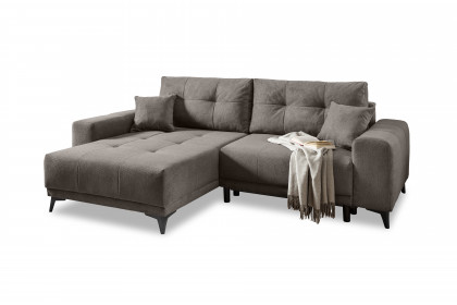 Appassito von Benformato - Ecksofa links anthrazit