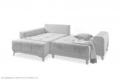 Appassito von Benformato - Ecksofa links anthrazit