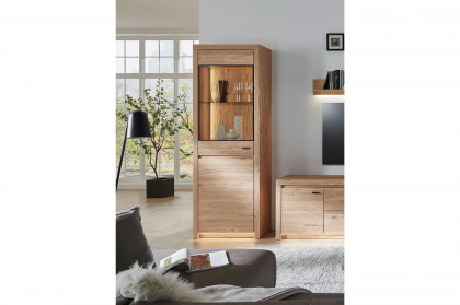 Winston von IDEAL Möbel - Vitrine in Eiche Gustavson