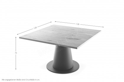 KOINOR T1068 - Esstisch ca. 128 x 128 cm
