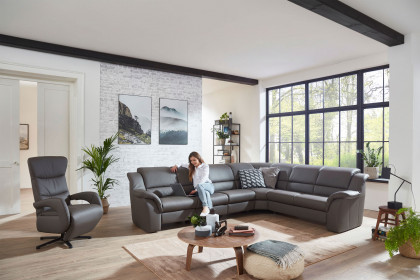 Medicus von Polsteria - Polstergarnitur rechts elephant