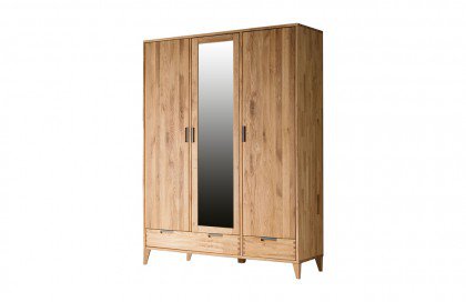 Mido von SKALIK - Jugendzimmer-Set 3-teilig aus natur geölter Eiche