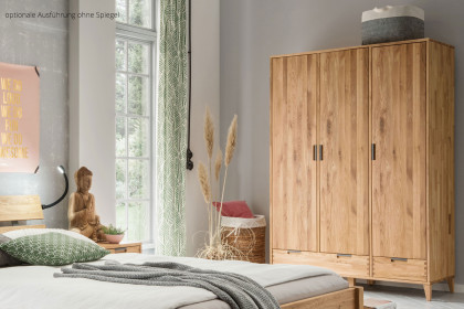 Mido von SKALIK - Jugendzimmer-Set 3-teilig aus natur geölter Eiche