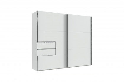 Palermo von Wimex - Schlafzimmerschrank mit Schubkästen weiß