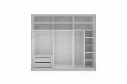 Includo von Staud - 3-türiger Kleiderschrank Artisan Eiche/sand