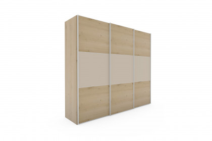 Includo von Staud - 3-türiger Kleiderschrank Artisan Eiche/sand