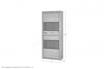 Winston von IDEAL Möbel - Highboard Eiche Gustavson