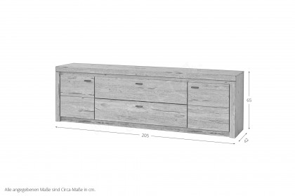 Winston von IDEAL Möbel - Lowboard Eiche Gustavson