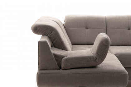 Verso von Sit & More - Polstergarnitur links taupe