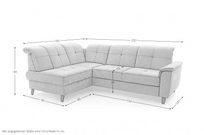Verso von Sit & More - Polstergarnitur links taupe