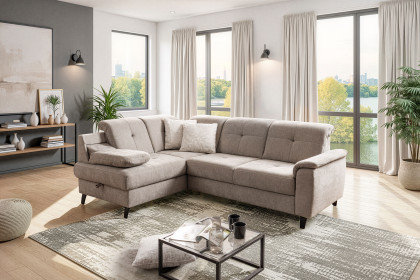 Verso von Sit & More - Polstergarnitur links taupe