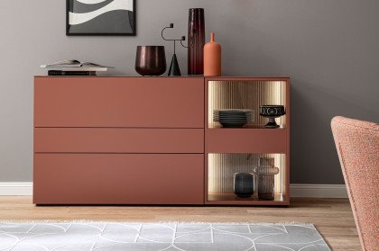 Amaya von SCHÖNER WOHNEN - Sideboard in Samtbeere