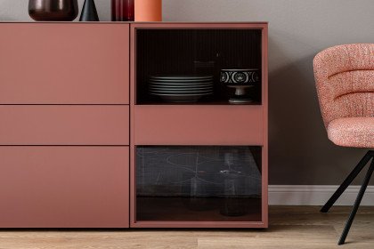Amaya von SCHÖNER WOHNEN - Sideboard in Samtbeere