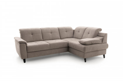 Verso von Sit & More - Polstergarnitur rechts taupe