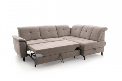 Verso von Sit & More - Polstergarnitur rechts taupe