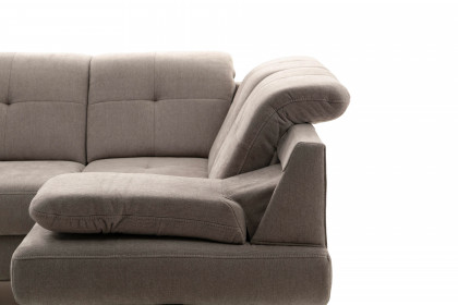 Verso von Sit & More - Polstergarnitur rechts taupe