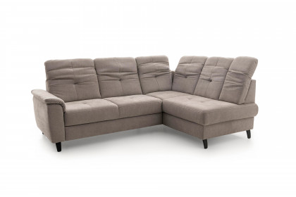 Verso von Sit & More - Polstergarnitur rechts taupe