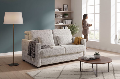 Sofia von Restyl - Schlafsofa in Cremeweiß