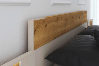 Kona-F von Rauch Black - Doppelbett champagner - Asteiche massiv