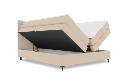 BX-LE-04 von SW KOLLEKTION - Boxspringbett beige