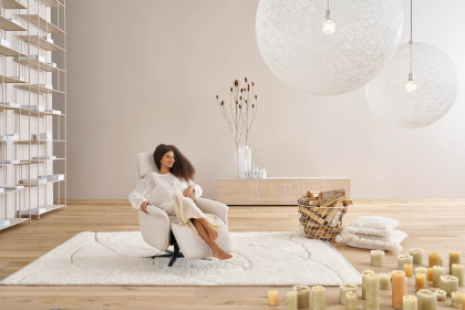 9661 von Himolla - Relaxsessel linen
