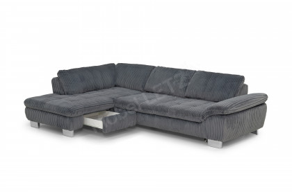 MP-IN14007 von Megapol - Ecksofa anthrazit