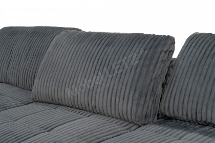 MP-IN14007 von Megapol - Ecksofa anthrazit